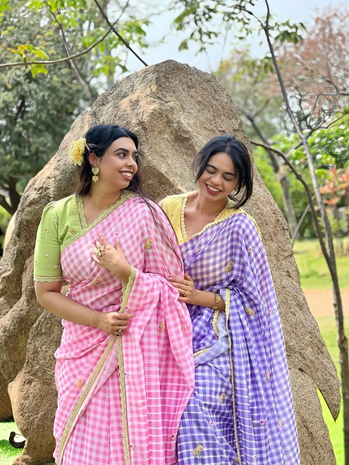 Premium Soft Linen Digital Print Saree with Fancy Lace Border & Matching Blouse | Women's Party Wear, Wedding & Festive Saree
